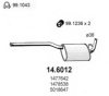 FORD 1477642 Middle Silencer